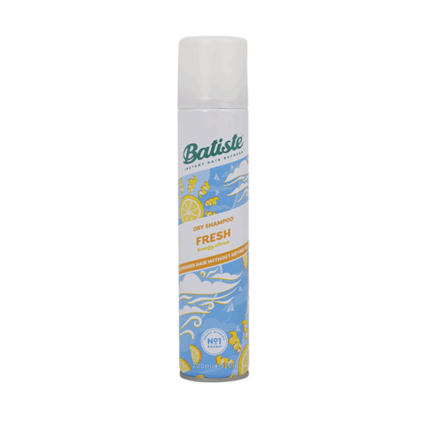 Batiste Fresh Ξηρό Σαμπουάν Ενυδάτωσης & Όγκου για Βαμμένα Μαλλιά 200ml