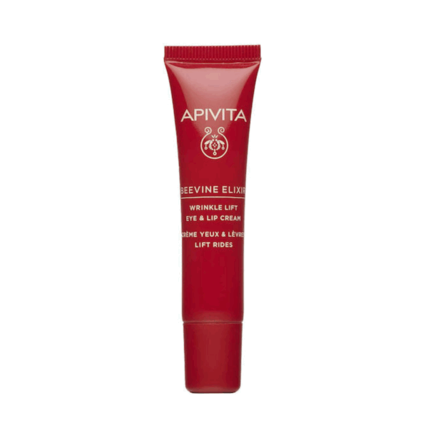 Apivita Beevine Elixir Wrinkle Αντιγηραντική & Συσφικτική Κρέμα Ματιών & Χειλιών με Υαλουρονικό Οξύ & Κολλαγόνο 15ml