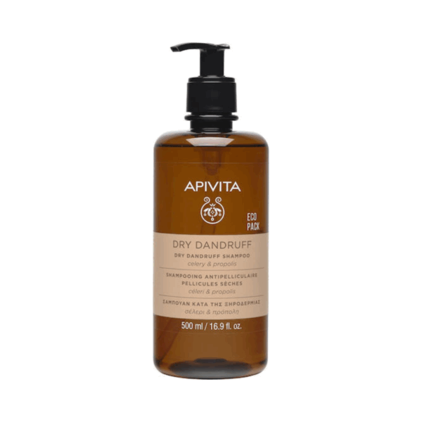 Apivita Dry Dandruff Celery & Propolis Σαμπουάν Kατά της Πιτυρίδας & της Ξηροδερμίας 500ml