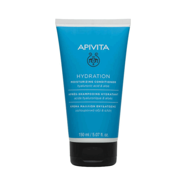 Apivita Hydration Conditioner Ενυδάτωσης για Όλους τους Τύπους Μαλλιών Υαλουρονικό Οξύ & Αλόη 150ml