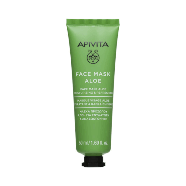 Apivita Aloe Μάσκα Προσώπου για Ενυδάτωση 50ml