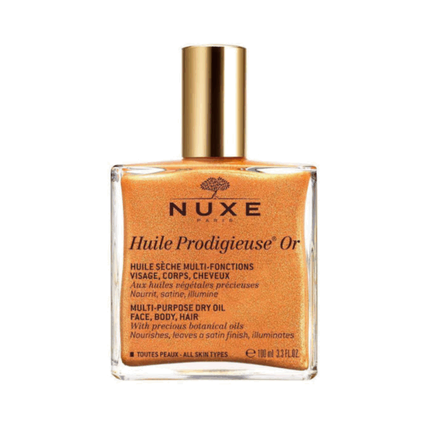 Nuxe Huile Prodigieuse OR Ξηρό Λάδι Σώματος με Λάμψη για Πρόσωπο, Μαλλιά και Σώμα 100ml