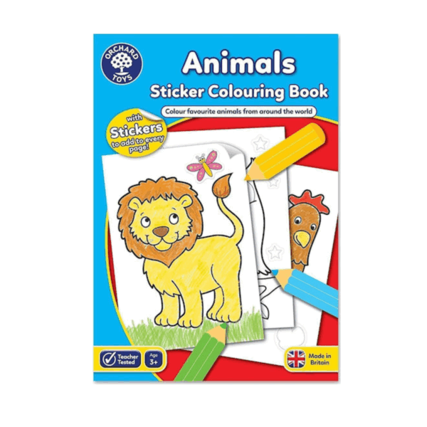 Orchard Toys Βιβλίo Ζωγραφικής Toys Animals Colouring Book