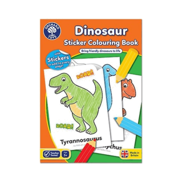 Orchard Toys Βιβλίo Ζωγραφικής Dinosaur Colouring Book