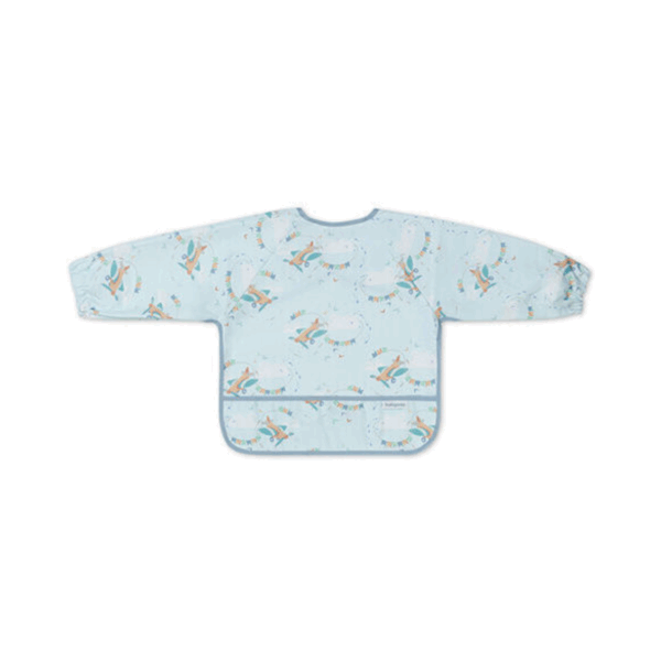 BabyOno: Αδιάβροχη σαλιάρα με μακρύ μανίκι 6m+ - PLANE