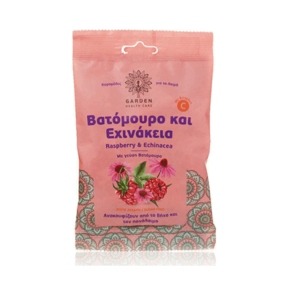 Garden Καραμέλες χωρίς Γλουτένη Βατόμουρο & Εχινάκεια 60gr