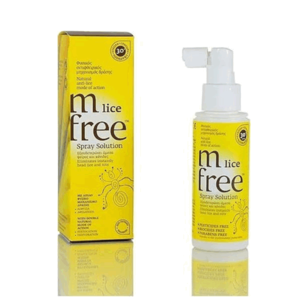 M Free Αντιφθειρική Λοσιόν M Lice Free Solution 100ml