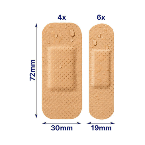 Hansaplast Universal Bacteria Shield Αδιάβροχα Αυτοκόλλητα Επιθέματα 10τμχ - Image 2