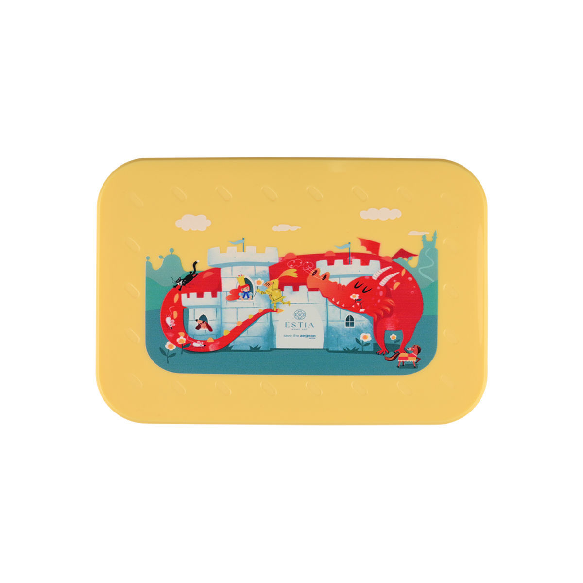 Estia Φαγητοδοχείο 900ml Mε 2 Θήκες Fortress Dragon - Image 2