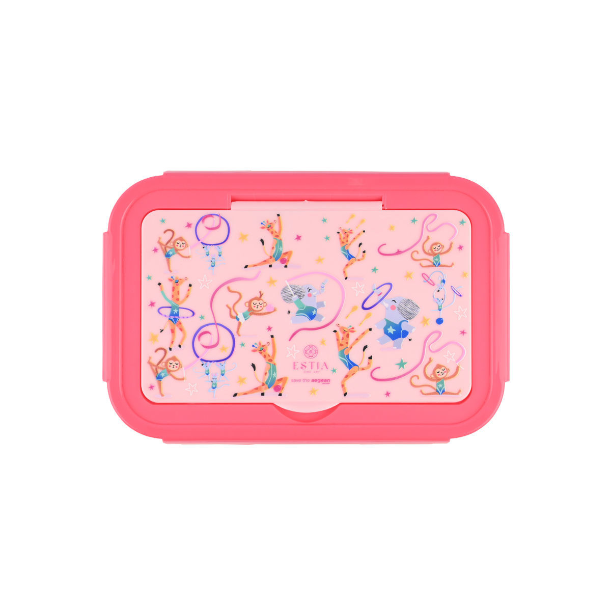 Estia Φαγητοδοχείο Ανοξείδωτο 900ml Mε 2 Θήκες Wild Stunts - Image 2