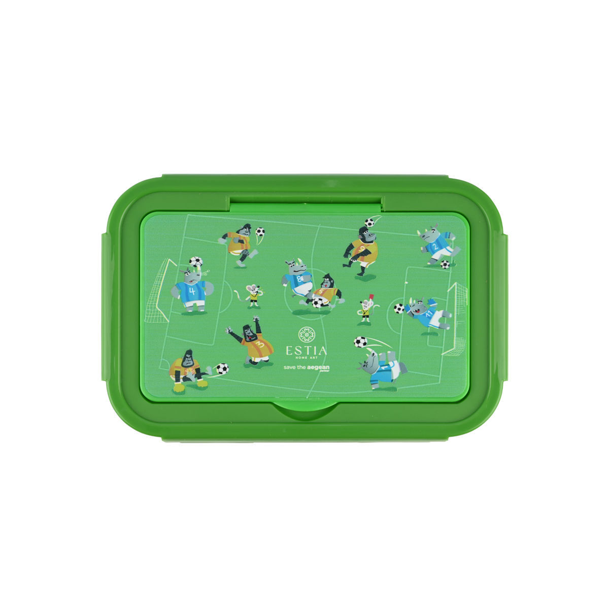 Estia Φαγητοδοχείο Ανοξείδωτο 900ml Mε 2 Θήκες Jungle Kick - Image 2