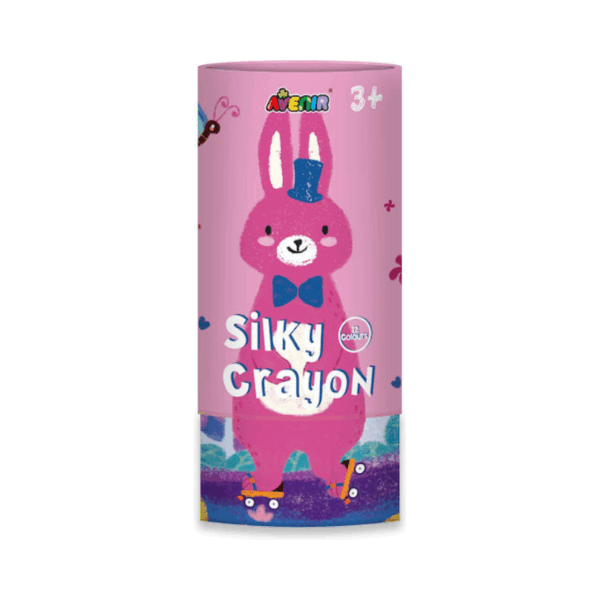 Avenir Silky Crayons Bunny Σετ Κηρομπογιές 12τμχ