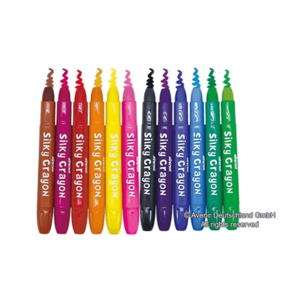 Avenir Silky Crayons Bunny Σετ Κηρομπογιές 12τμχ - Image 2