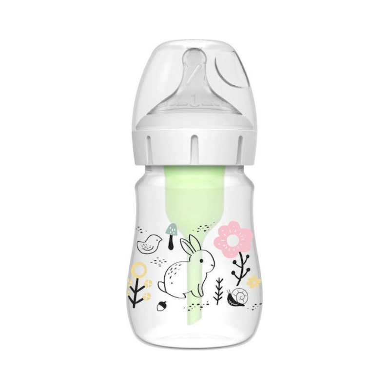 Dr. Brown's Πλαστικό Μπιμπερό Κατά των Κολικών με Θηλή Σιλικόνης 150ml για 0+ μηνών