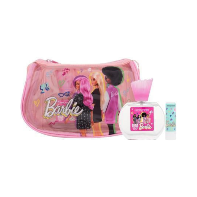 Naturaverde Barbie Σετ Δώρου Edt 50 Ml + Lip Balm 5,7 Ml + Τσαντάκι - Image 2