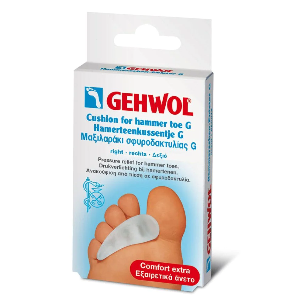 Gehwol Μαξιλαράκι Hammer Toe G με Gel για τη Σφυροδακτυλία Αριστερό 1τμχ