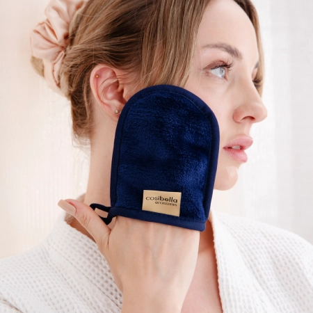 Cosibella Γάντι Αφαίρεσης Μακιγιάζ με Νερό – Pacific Blue - Image 3