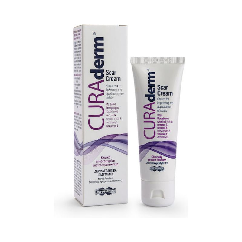 UNI-PHARMA CURAderm Scar Cream 50ml