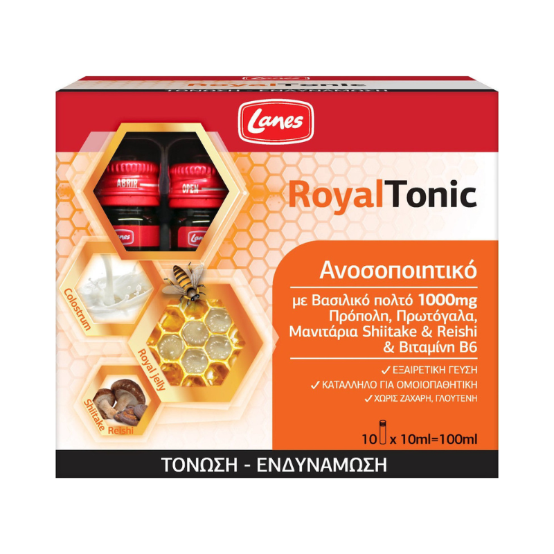Lanes RoyalTonic Βιταμίνη για Ενίσχυση του Ανοσοποιητικού 1000mg 100ml