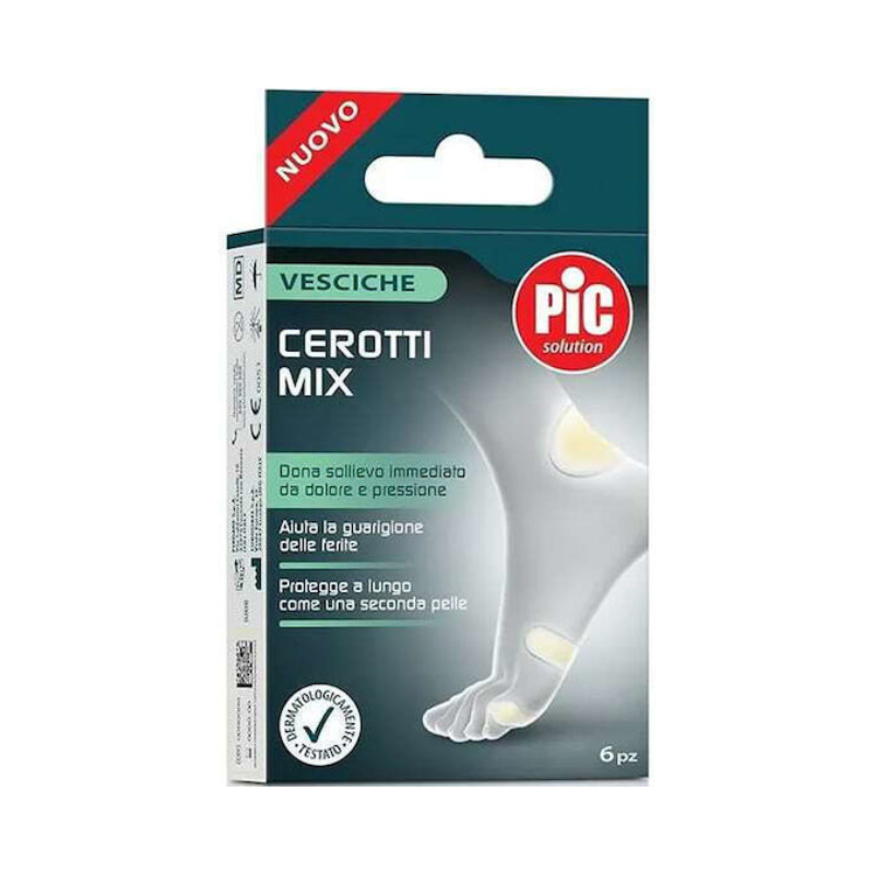 PiC Solution Επιθέματα με Gel για Φουσκάλες 6τμχ