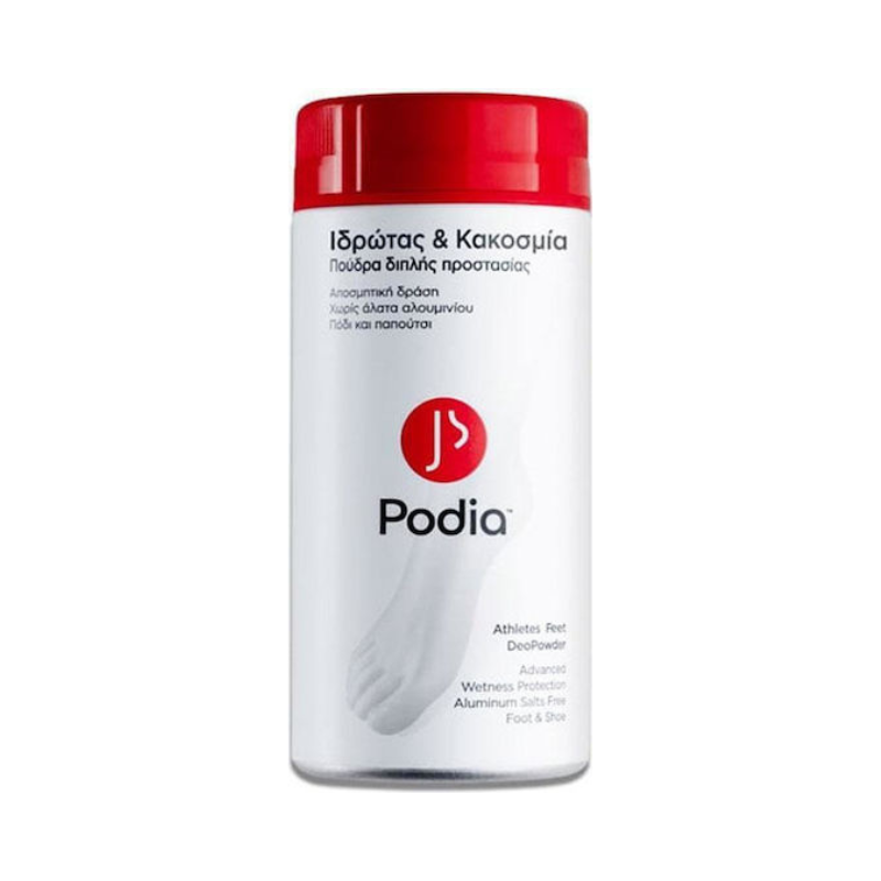 Podia Athlete’s Foot Αποσμητικό Ποδιών σε Πούδρα Χωρίς Αλουμίνιο 100gr