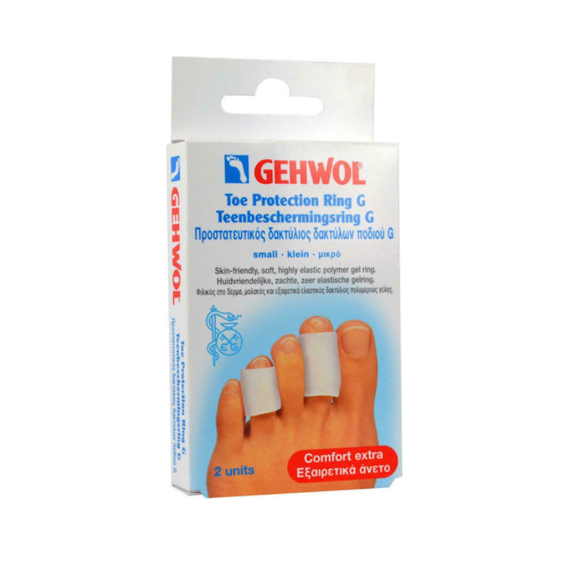 Gehwol Επιθέματα Toe Protection Ring G με Gel για τους Κάλους Small 2τμχ