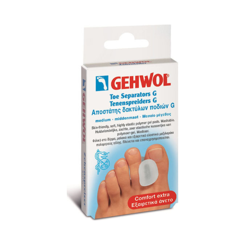 Gehwol Διαχωριστικά Toe Separator G με Gel για τους Κάλους Medium 3τμχ