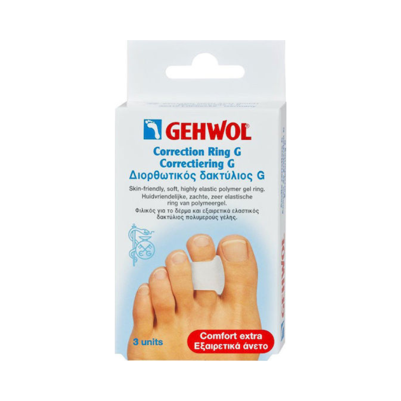 Gehwol Διαχωριστικά Correction Ring G με Gel για τη Σφυροδακτυλία 3τμχ