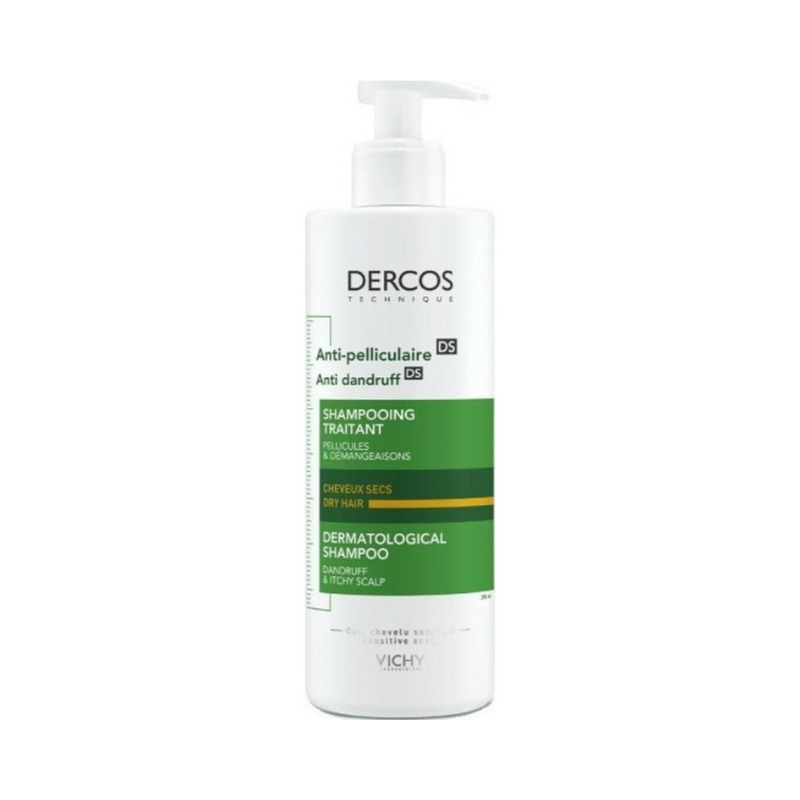 Vichy Promo (-20%) Dercos Anti-Dandruff DS Shampoo Αντιπιτυριδικό Σαμπουάν για Ξηρά Μαλλιά, 390ml