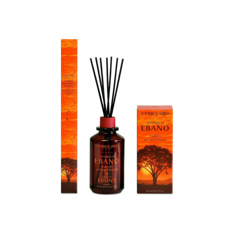 L'erbolario Wood Sticks Accordo Di Ebano 200ml
