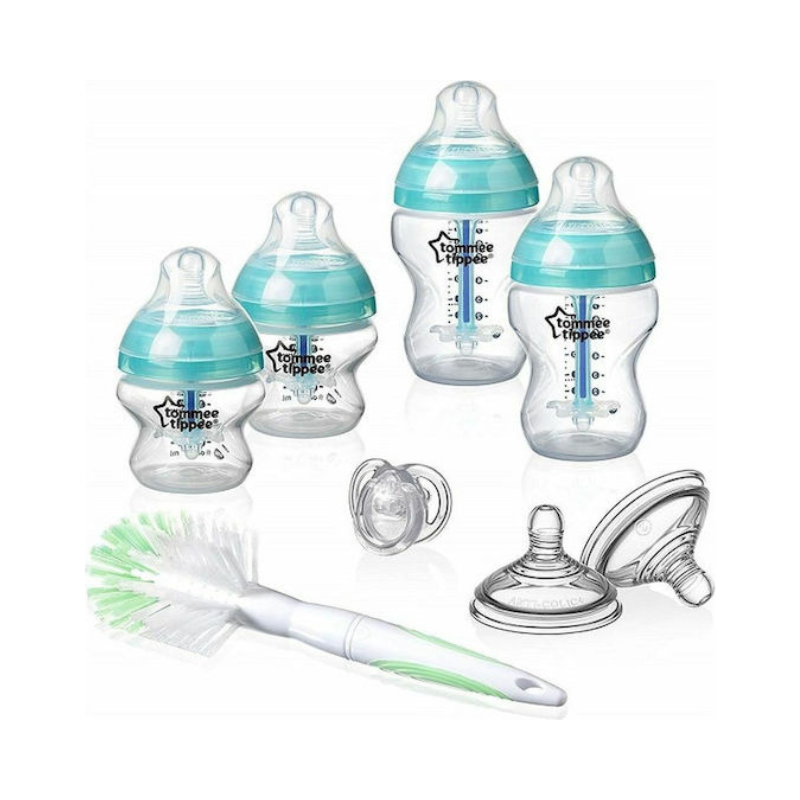 Tommee Tippee Σετ μπιμπερό Advanced Anti-Colic για νεογέννητα (9 τμχ)