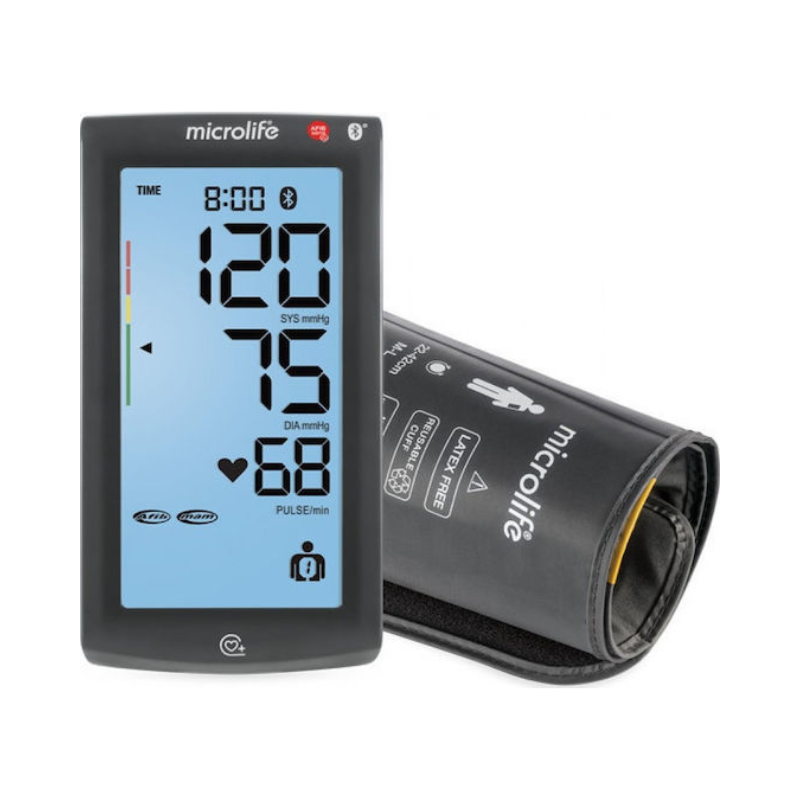 Microlife BP A7 AFIB Touch BT Ψηφιακό Πιεσόμετρο Άνω Βραχίονα