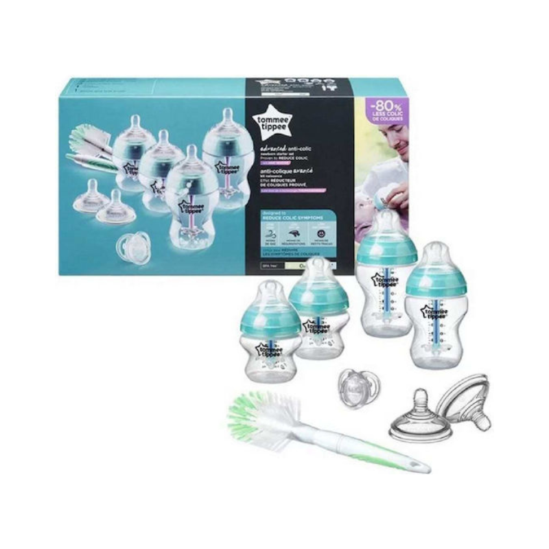Tommee Tippee Σετ μπιμπερό Advanced Anti-Colic για νεογέννητα (9 τμχ) - Image 2
