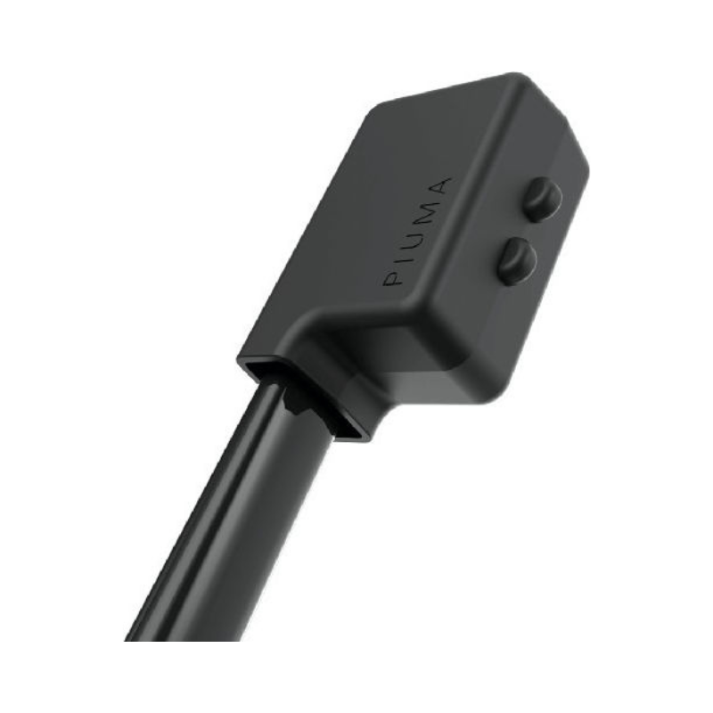 Piuma Οδοντόβουρτσα Εμποτισμένη Με Άνθρακα Απο Μπαμπού | Soft | Μαύρο - Image 3