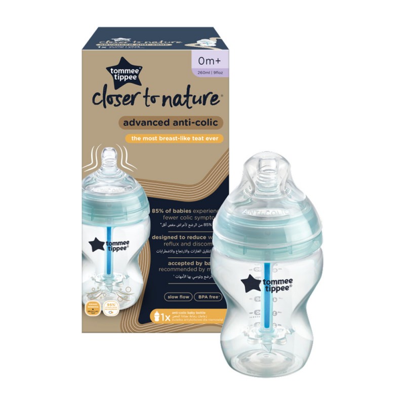 Tommee Tippee Advanced Anti-Colic Μπιμπερό με Αισθητήρα Θερμότητας 260ml