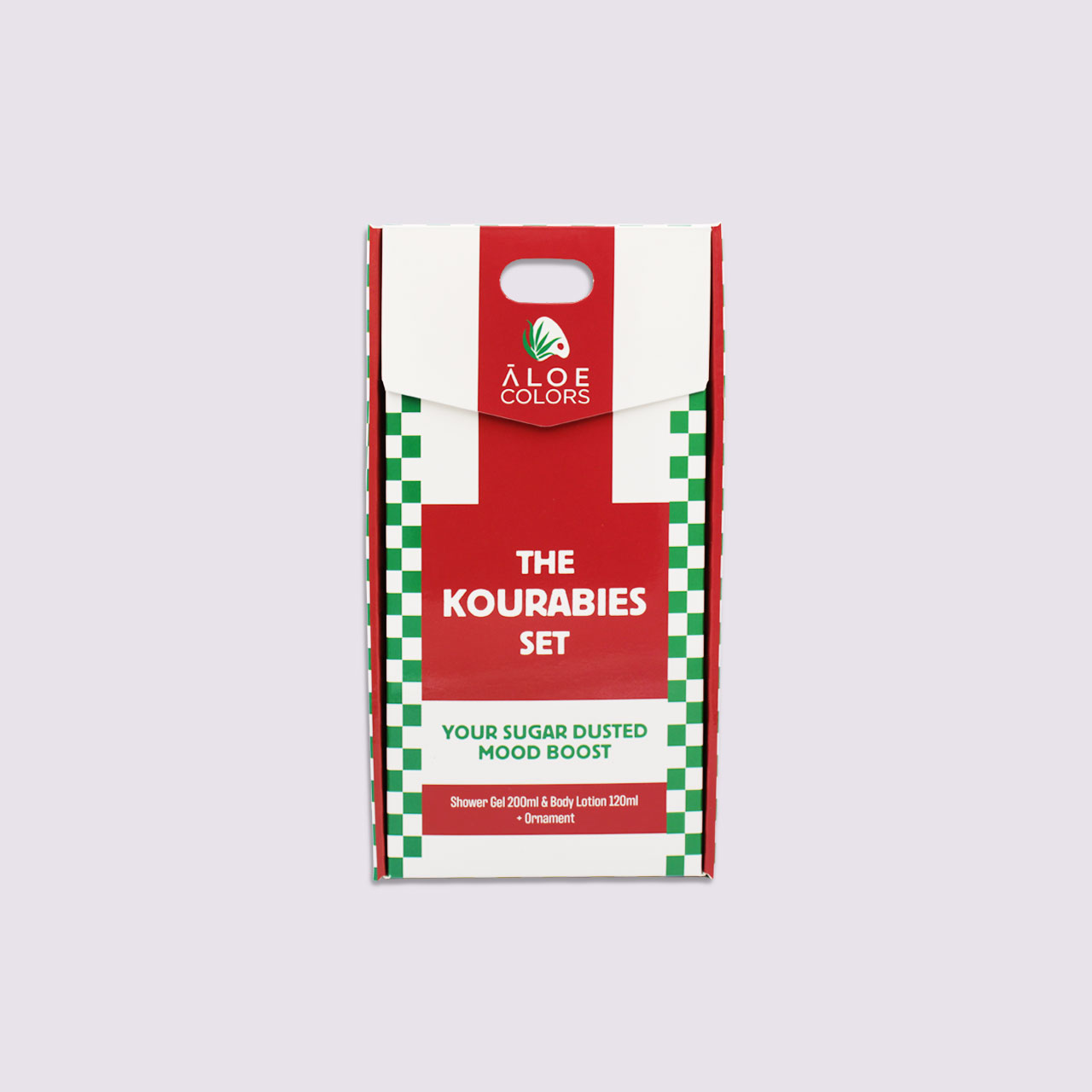 Aloe Colors The Kourabies Set – Αφρόλουτρο & Γαλάκτωμα Σώματος Κουραμπιέ με Στολίδι-Δώρο