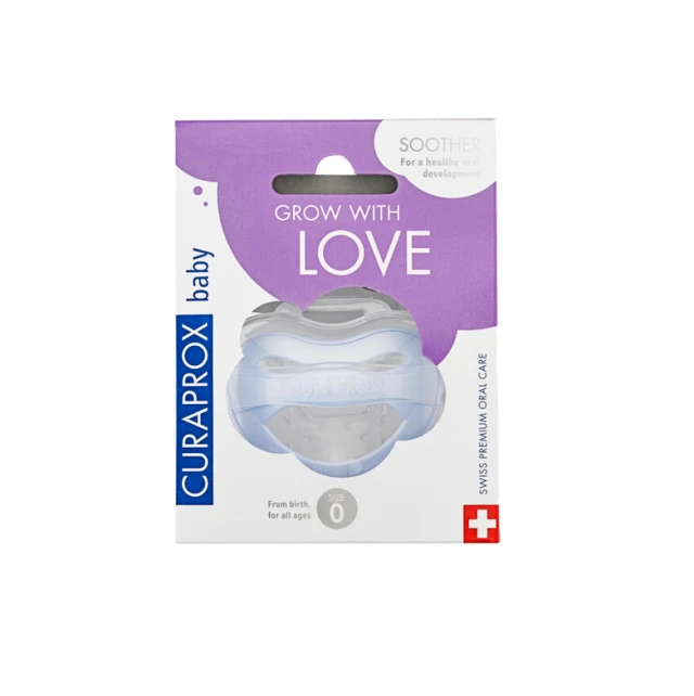Curaprox Baby Πιπίλα Μπλέ 7-18m 1 τεμάχιo Γαλάζιο