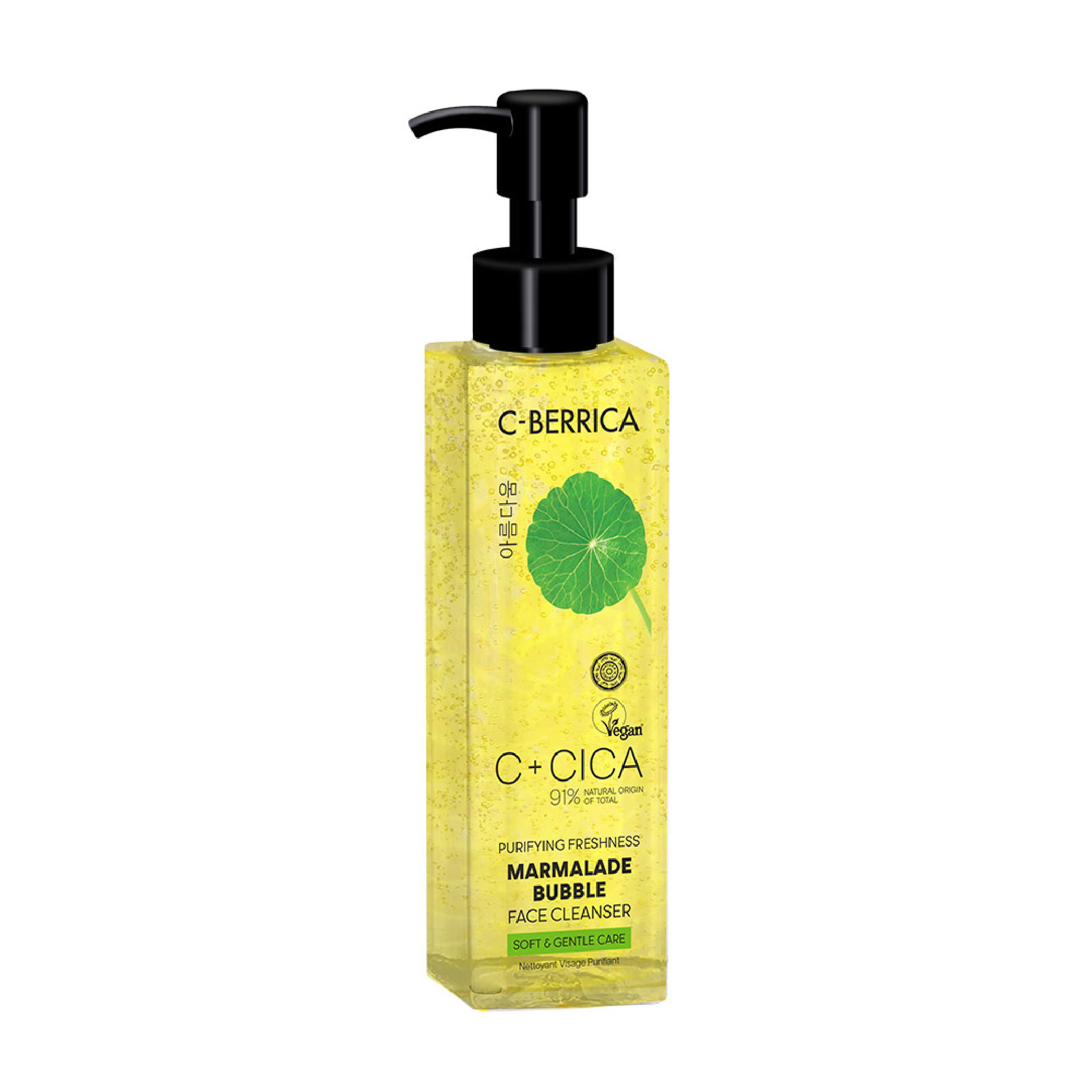 Καθαριστικό Gel Προσώπου C+Cica C-Berrica Marmalade Bubble, 150ml