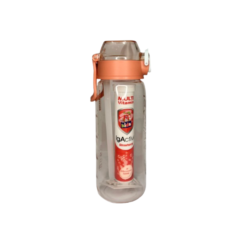 Igactive® Multi Kids Αναβράζοντα Δισκία με Γεύση Φράουλα – Παιδικό Πολυβιταμινούχο Συμπλήρωμα Διατροφής (20 δισκία)