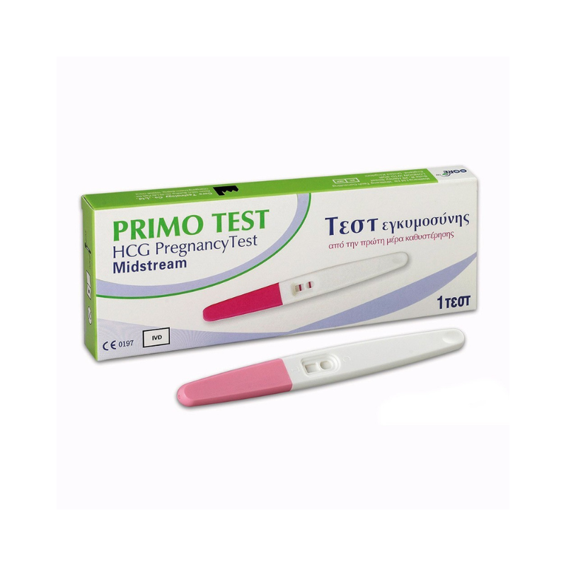 Primo Test Τεστ Εγκυμοσύνης HCG 1τμχ