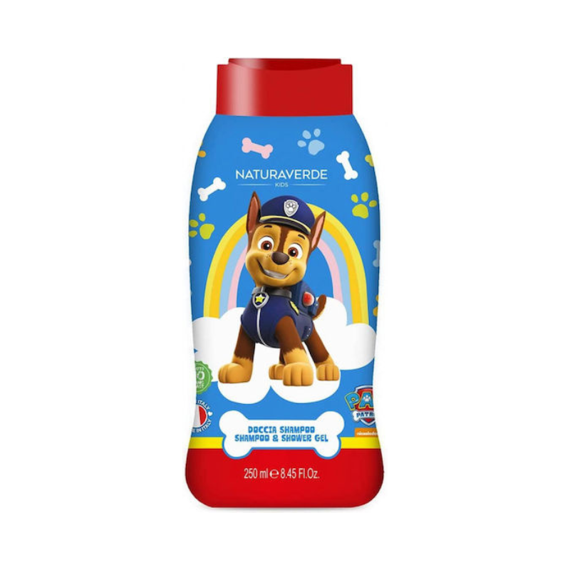 Paw Patrol Chase Σαμπουάν & Αφρόλουτρο 2in1 250ml