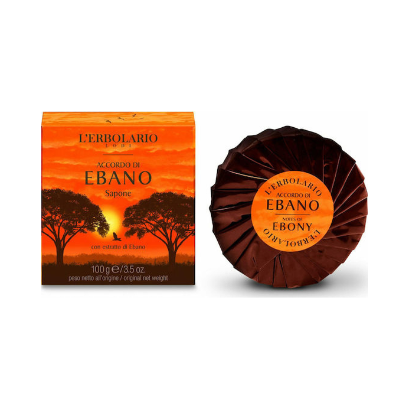 L'erbolario Σαπούνι Accordo Di Ebano 100g