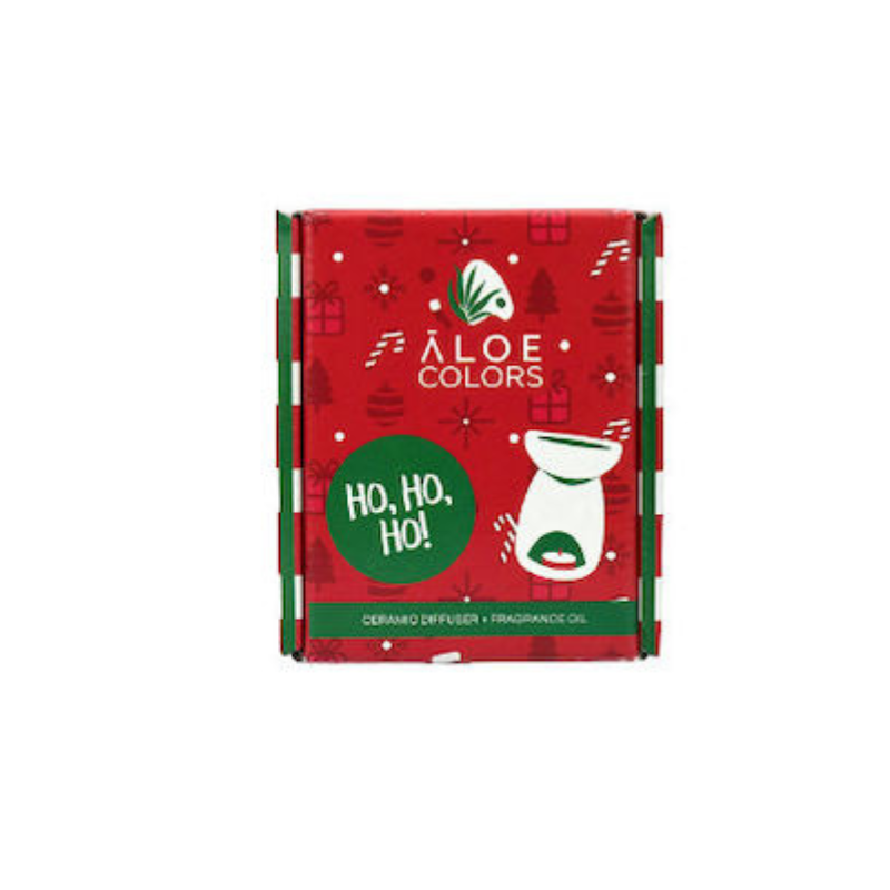 Aloe Colors Χριστουγεννιάτικο Σετ Αρωματιστή Αιθέριων Έλαιων Ho Ho Ho - Image 2