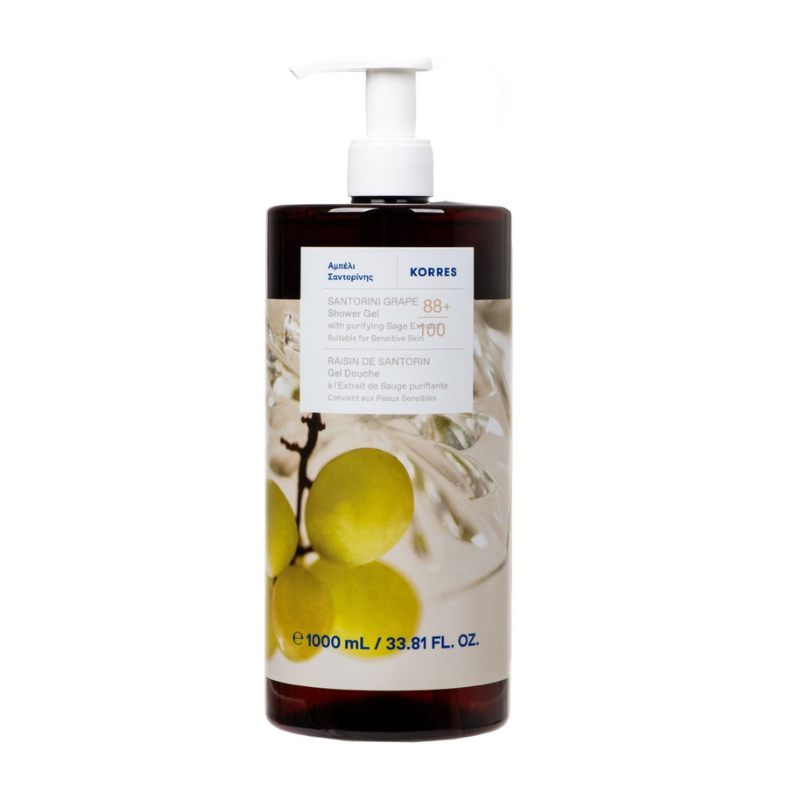 Korres Αφρόλουτρο Αμπέλι Σαντορίνης 1L