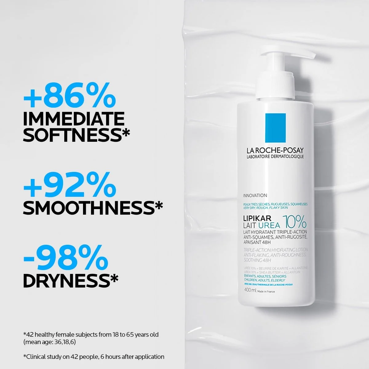 La Roche-Posay Lipikar Lait Urea 10% – Γαλάκτωμα Σώματος 400ml - Image 4