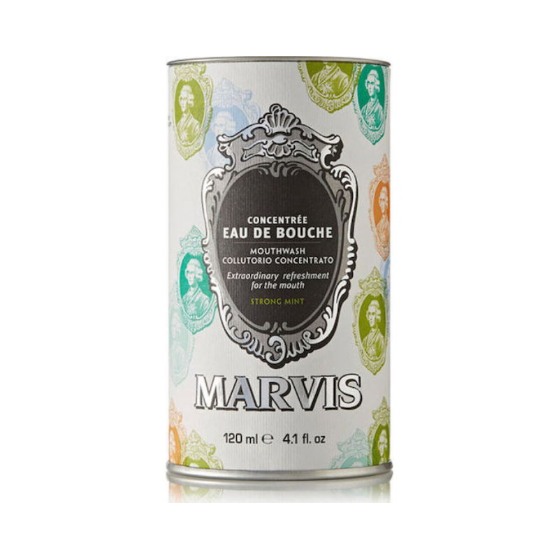 Marvis Mouthwash Concentrated Strong Mint 120ml - Image 3