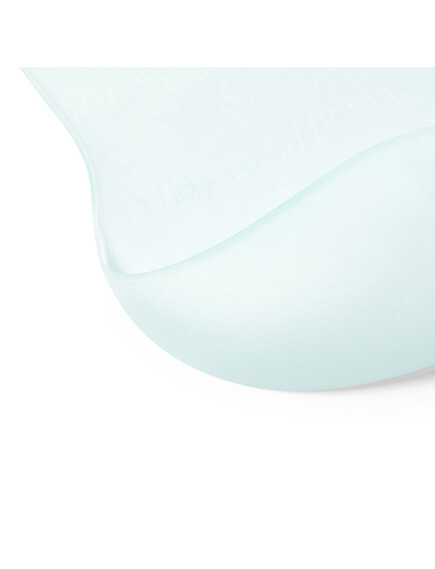 Babyono Σαλιάρα Σιλικόνης Μωρού με Ρυθμιζόμενο Κούμπωμα 4 Θέσεων Γαλάζια - Image 6