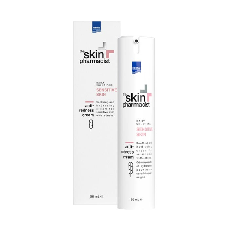 Intermed Sensitive Skin Anti-Redness Cream – Καταπραϋντική Κρέμα Προσώπου Κατά της Ερυθρότητας