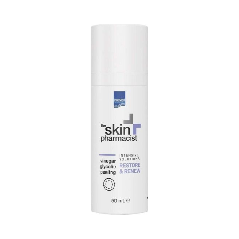 InterMed The Skin Pharmacist Vinegar Glycolic Peeling Καθαριστικό Τζελ Απολέπισης 50ml