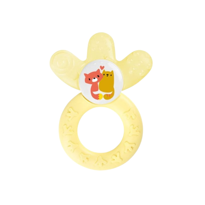 Mam Cooler Πολυκρίκος Οδοντοφυΐας με Νερό – Δροσερή Ανακούφιση για Δοντάκια Κίτρινο